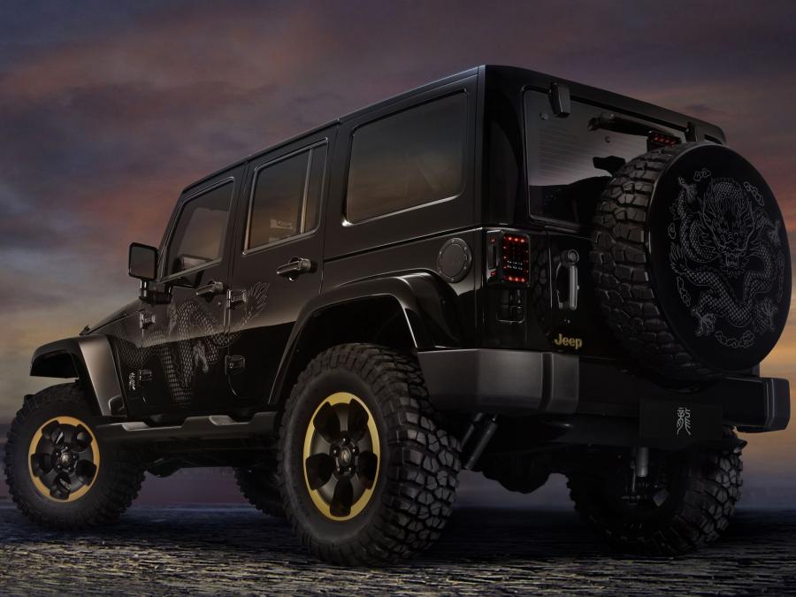  Jeep Wrangler Dragon Design Concept 2012 года  (фото 10 из 29)